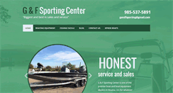 Desktop Screenshot of gandfsporting.net